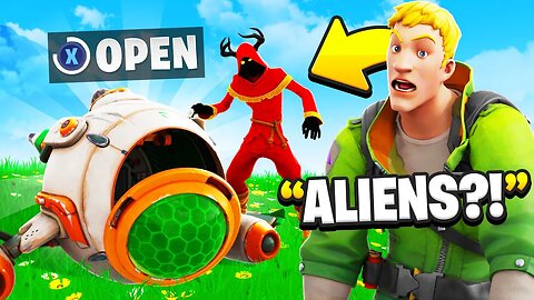 I Pretended Fortnite Added ALIENS