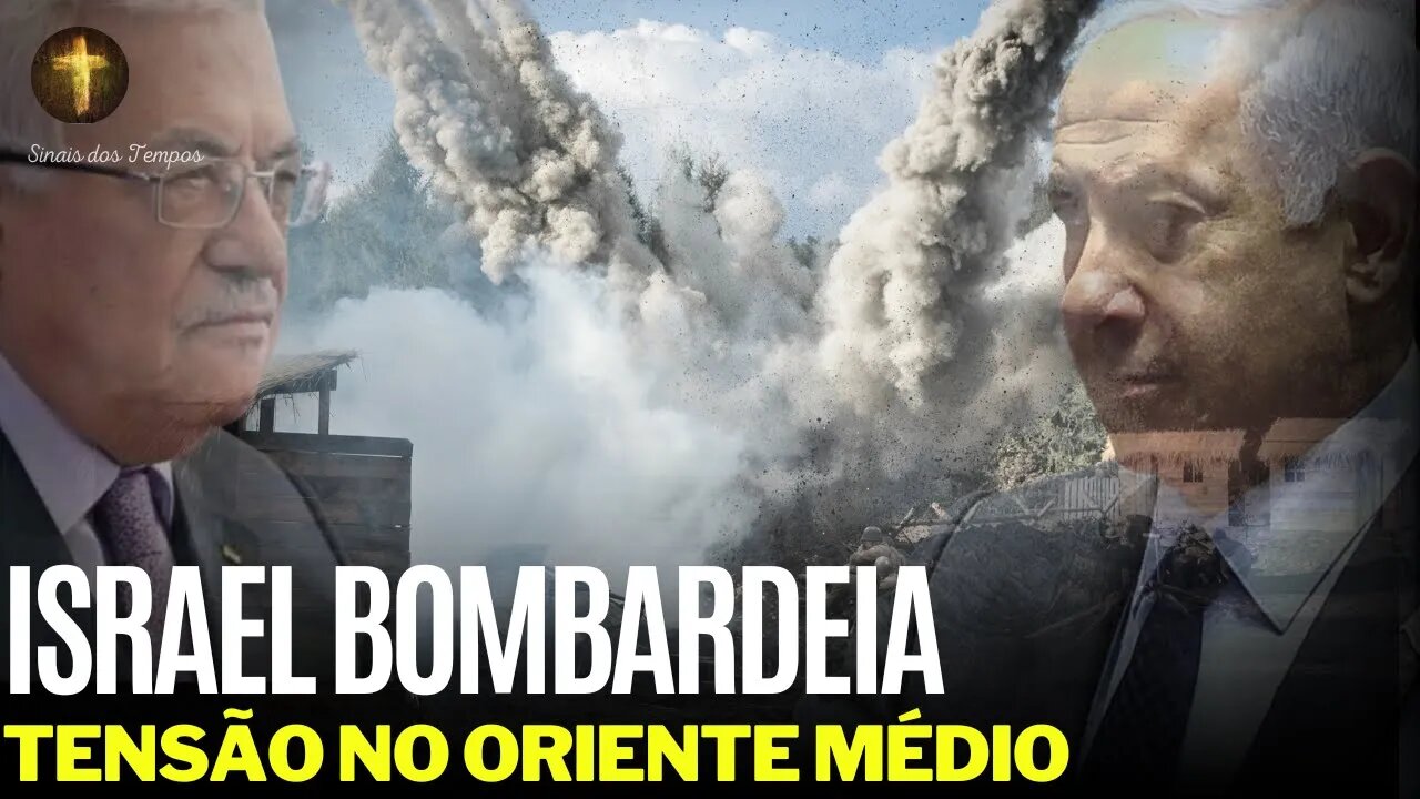 VÍDEO DE BOMBARDEIO - Israel ataca faixa de gaza !