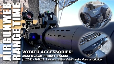 VOTATU Black Friday 2022 Sale! - 10% off 11/25/22 - 11/28/22 - Red Dot Scopes, M-LOK Lasers, More!