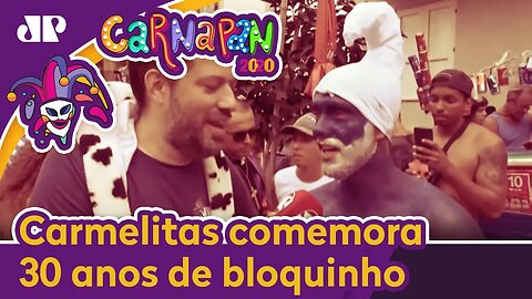 O bloquinho Carmelitas comemora 30 anos no Carnaval de RJ