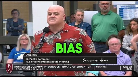 "Unbiased" BIASED Liberal School Board Censures Conservative Colleague For Transparency