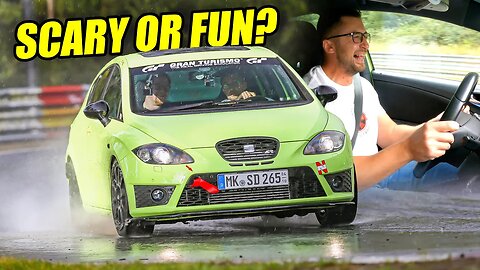 Pouring Rain & Semi Slicks: What Can Go Wrong? :D