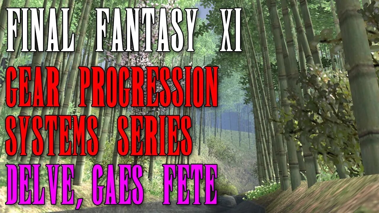 FFXI - Gear Progression System Series - Part 5: Delve and Escha Zi'Tah, Escha Ru'Aun, Reisenjima