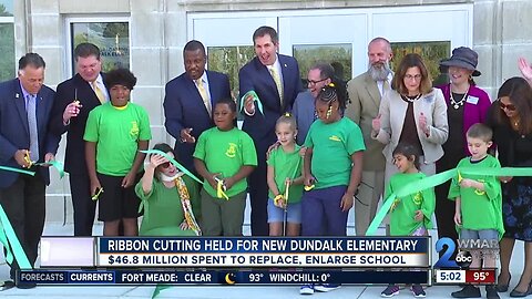 Ribbon cutting held for new Dundalk Elementary