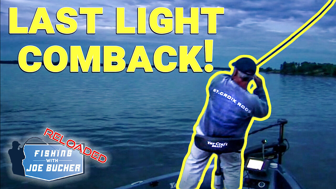 TOPWATER MUSKY | Last Light Comeback! | Fishing With Joe Bucher RELOADED