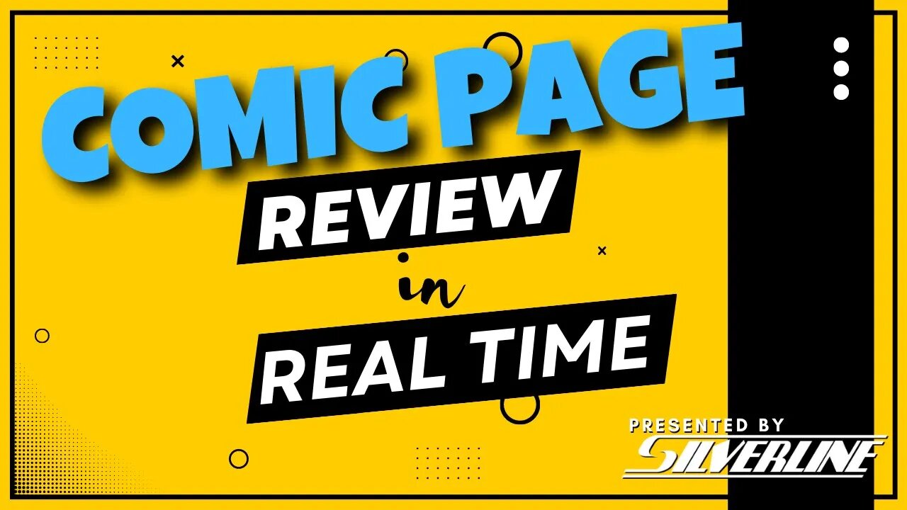 Comic Page Review in Real Time!