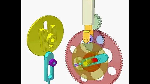 2606 Cam and gear mechanism 6