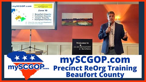 mySCGOP.com - Precinct ReOrg Training Beaufort County