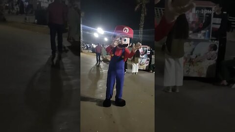 real Super Mario ☺️☺️ سوبر ماريو الحقيقي 😂😂😂. #gaming