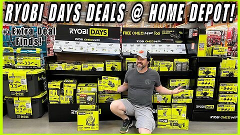 RYOBI Days DEALS And More At Home Depot 2023!