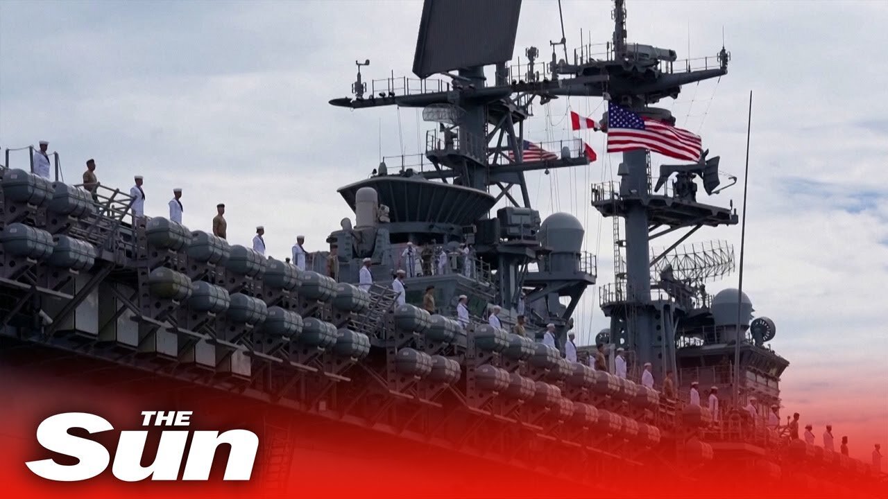 US Navy releases videos of military preparations for Gulf deployment