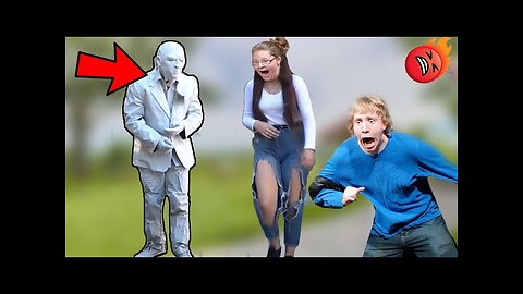 Scary Human Statue Prank | Best of Just For Laughs - AWESOME REACTIONS