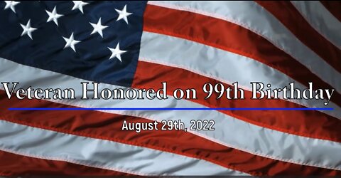 Lynbrook F.D. Joins in Honoring Lynbrook Veteran on 99th Birthday