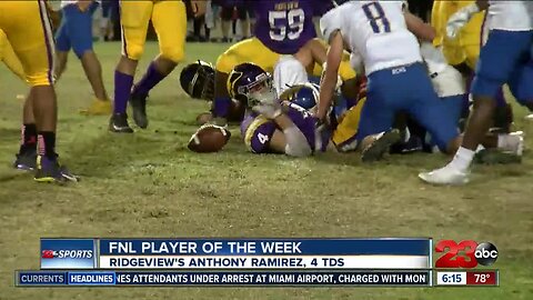 FNL POTW: RAMIREZ