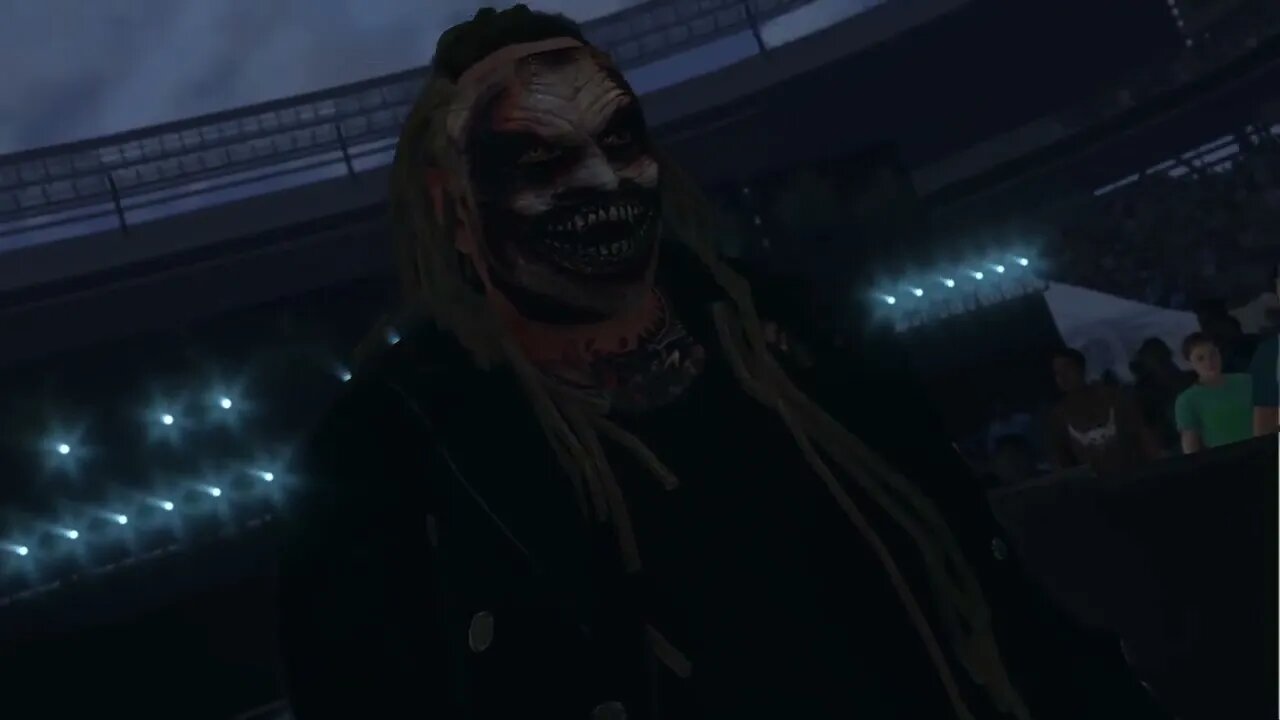 WWE2K23: The Fiend Bray Wyatt Full Entrance!