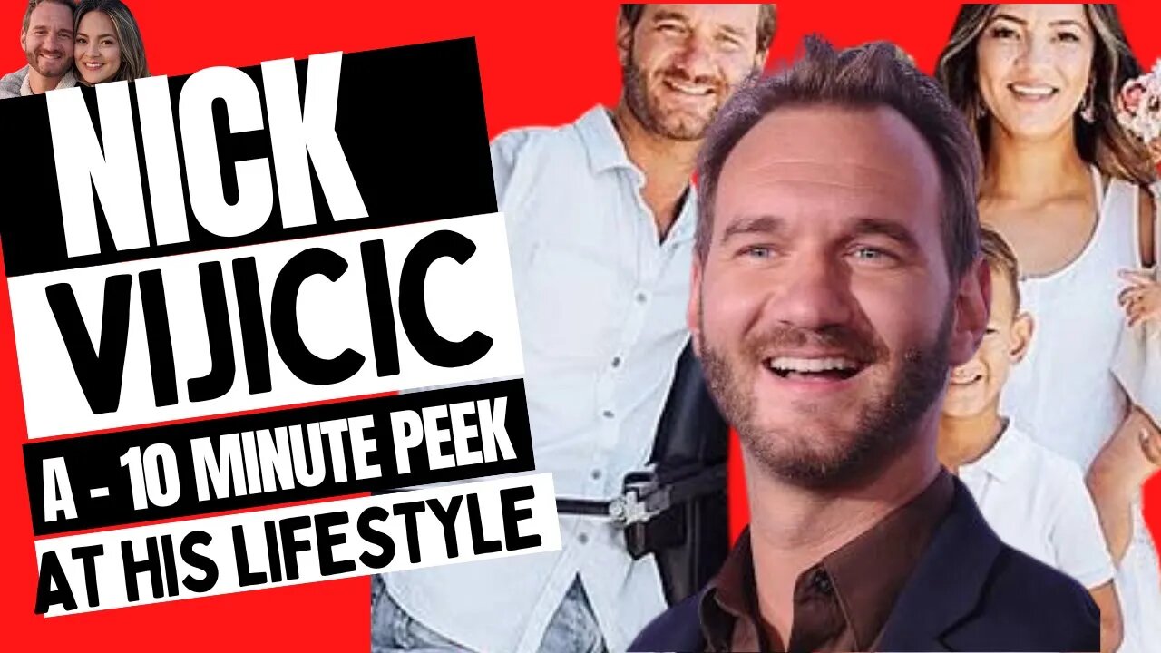 Nick Vujicic - A 10 Minute Peek At His Life