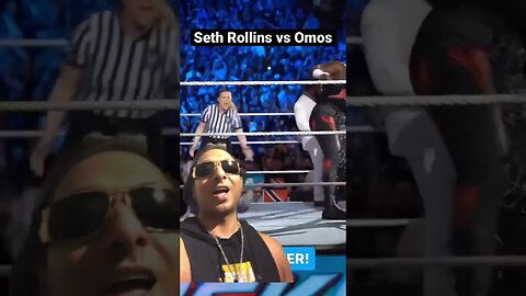 Omos Kicks Seth Rollins in the Face 😨😳🤬 WWE Backlash