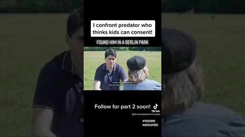 I confront predator I find in park #shorts