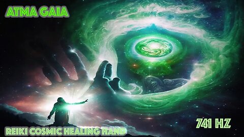 REIKI COSMIC HEALING HAND MEDITATION MUSIC - 741 HZ HARNESSING THE UNIVERSAL LIFE ENERGY