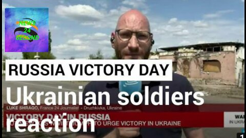 Ukrainian soldiers reaction to russia's victory day celebrationn