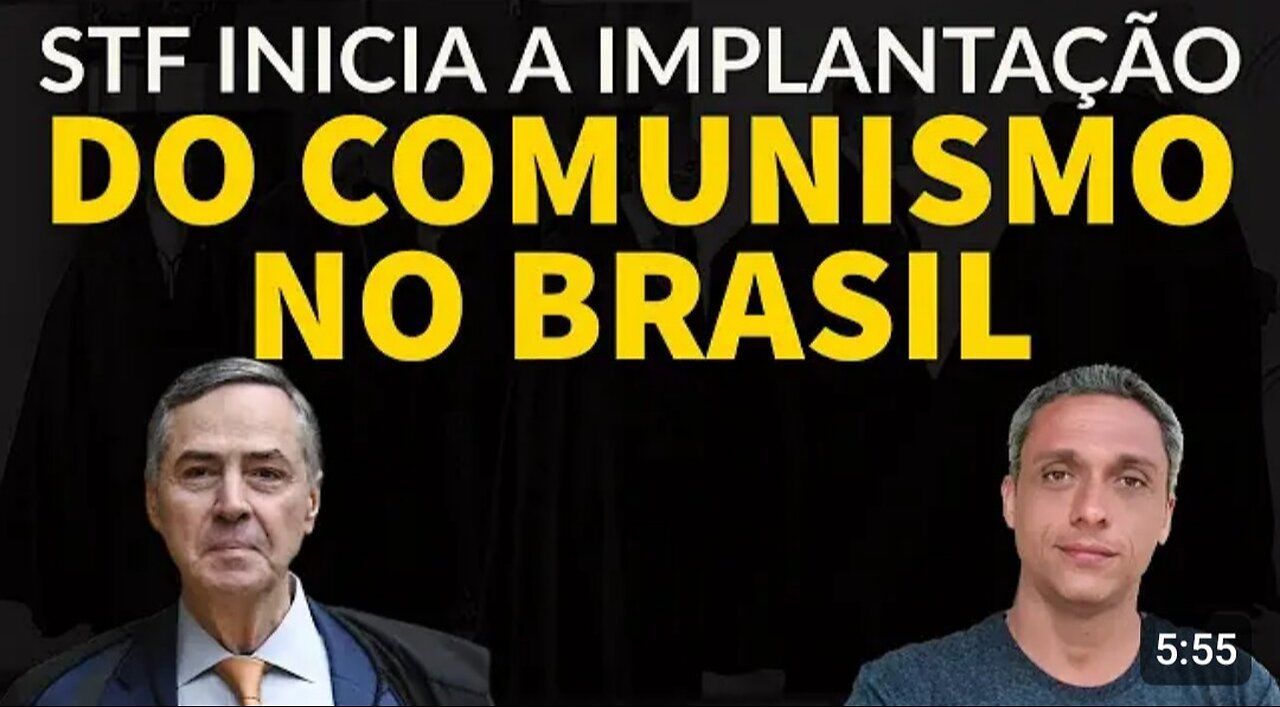 In Brazil, the STF decided to start implementing communism today. end of private property