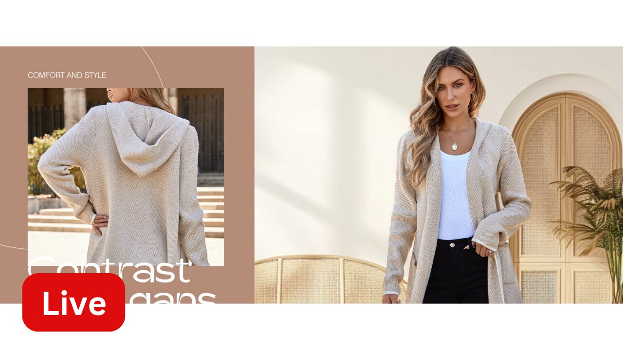 Fall long sleeve open Front Cardigan sweater