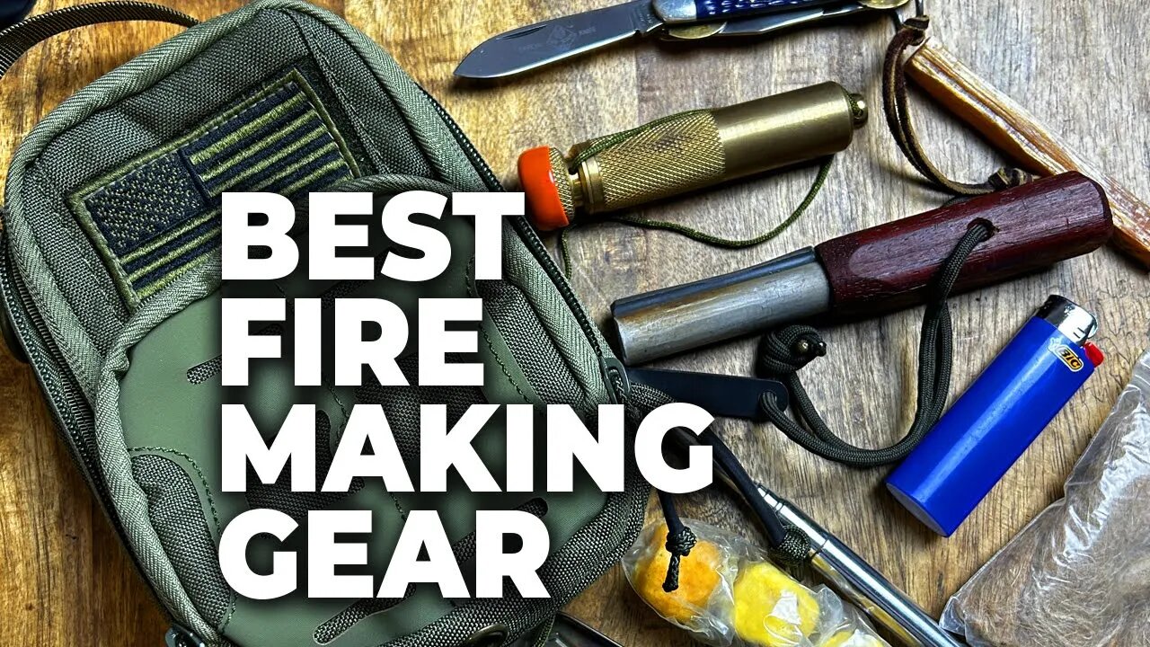 Best Bushcraft & Survival Fire Starting Tools | My Fire Making Kit
