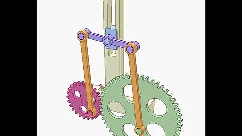 2098 Gear and linkage mechanism 9a