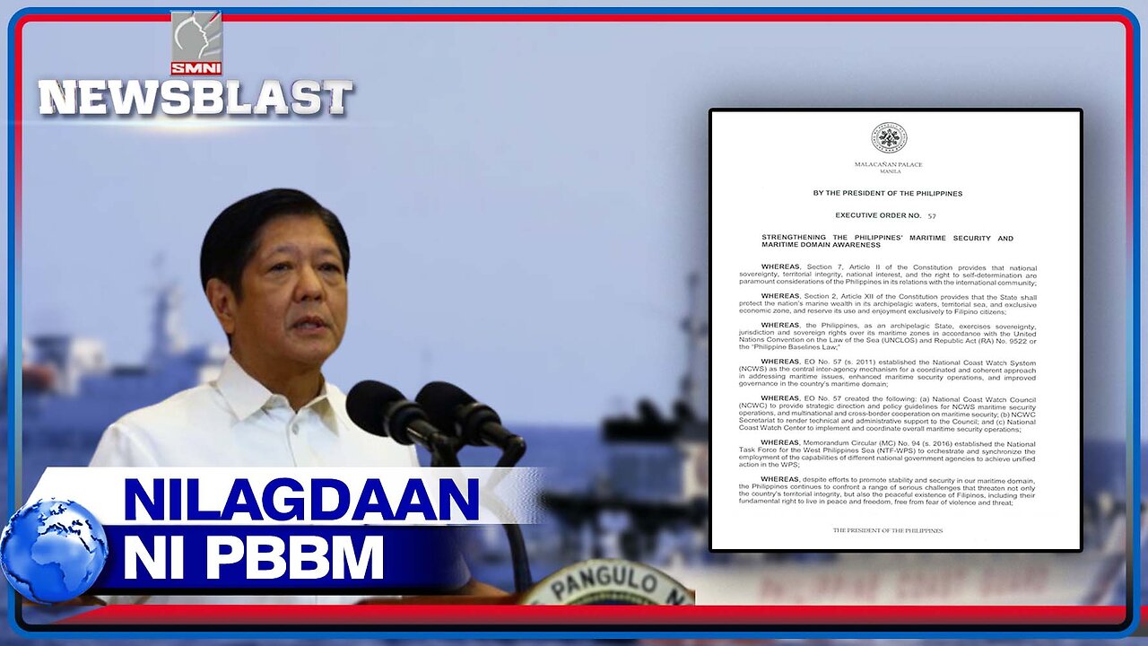 EO na layong palakasin ang PH Maritime Security, nilagdaan ni PBBM sa gitna ng tensyon sa WPS