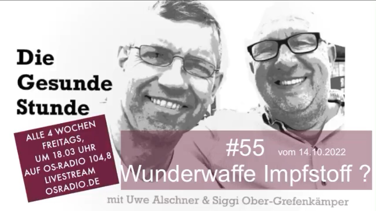 Wunderwaffe Impfstoff? - Gesunde Stunde #55