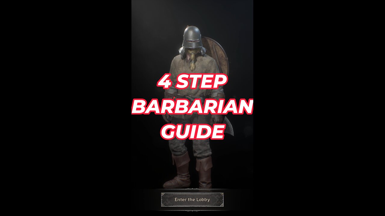 Barbarian "Guide" - Dark and Darker