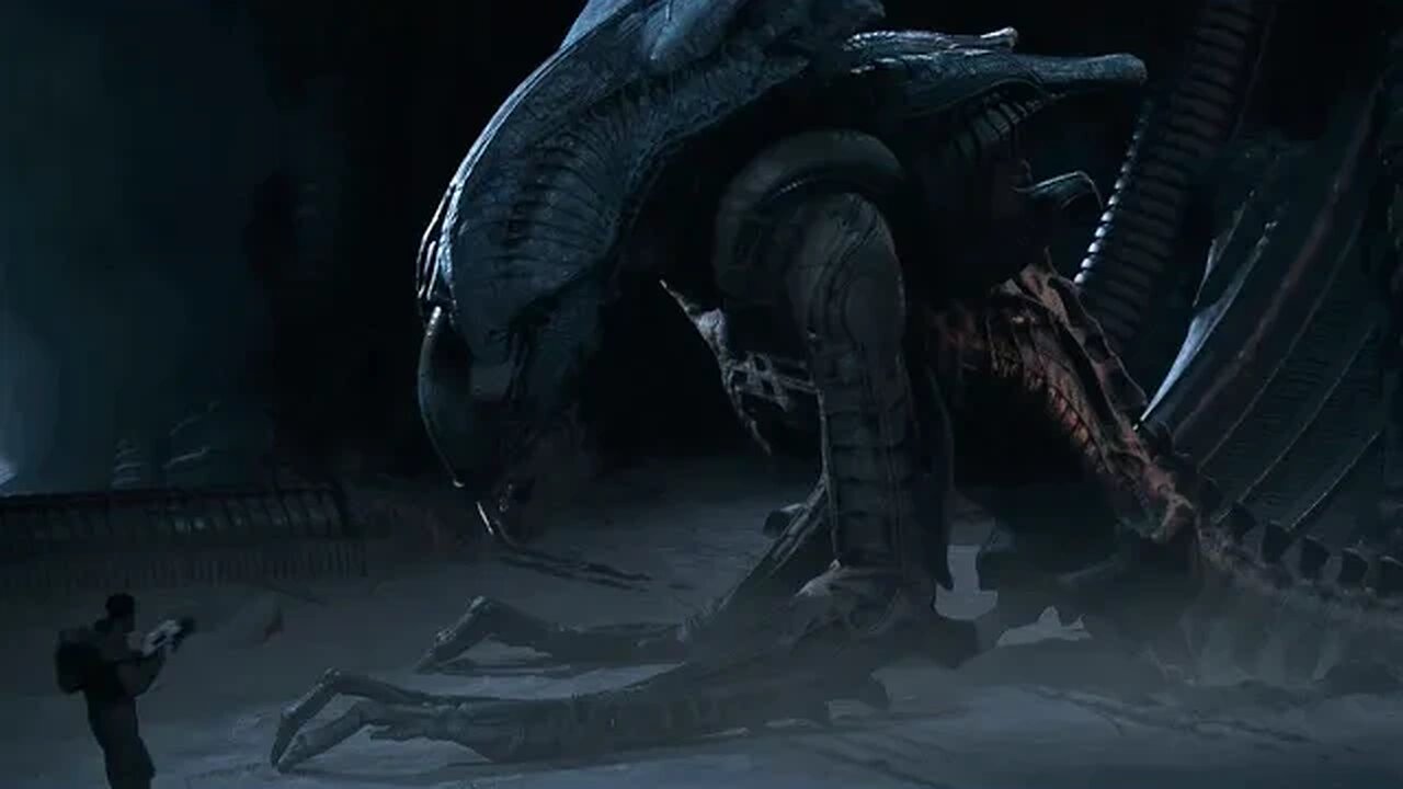 ALIENS DARK DESCENT FINAL BOSS ALIEN TITAN ENDING