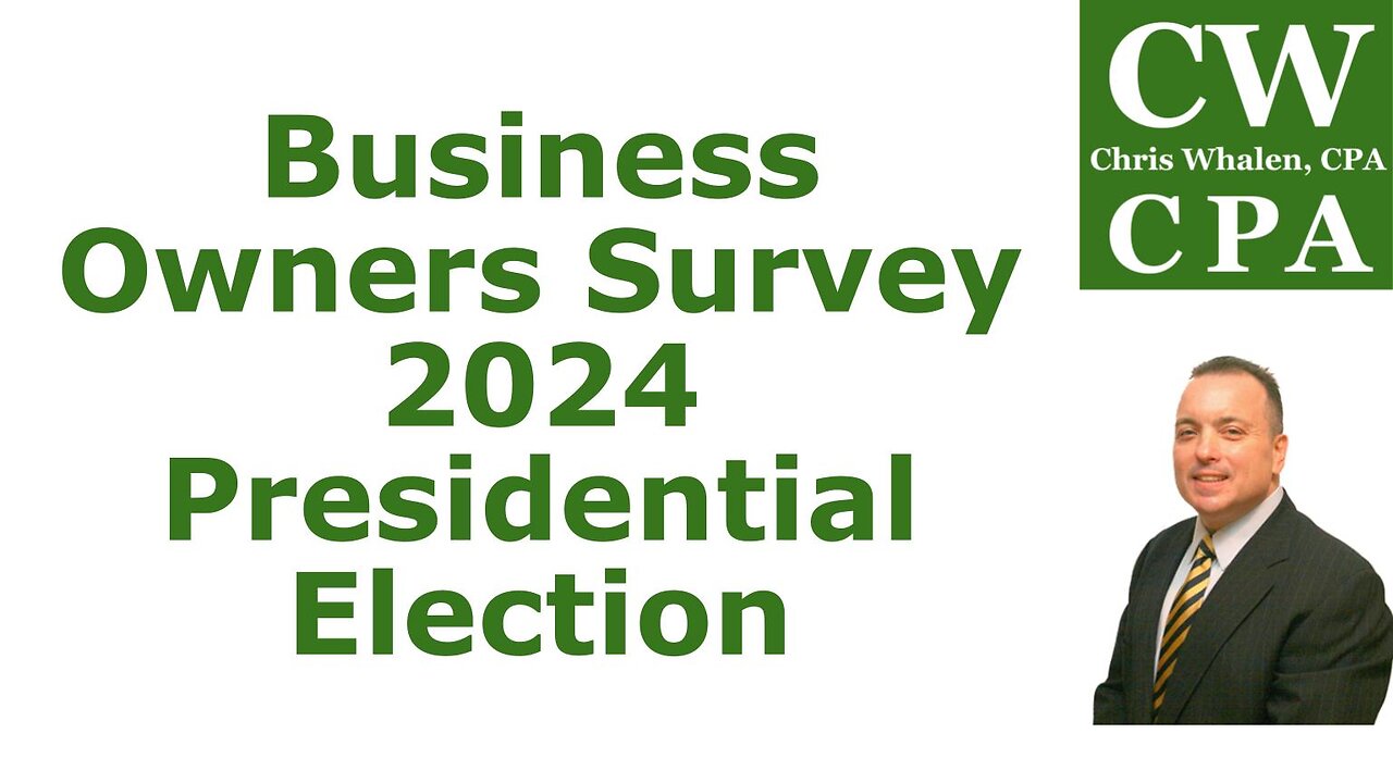 Podcast – Business Owners Survey – 2024 Presidential Election