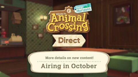 Tune In This October for an Animal Crossing New Horizons Direct!