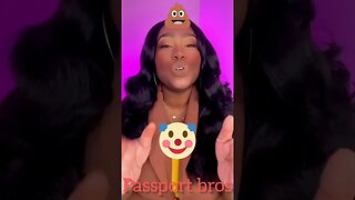 Black Female shames Passport Bros! #shorts #passportbros