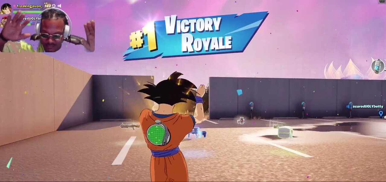 Clutch dub on Fortnite