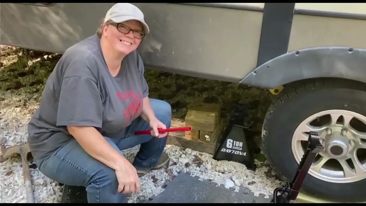 Leveling the RV
