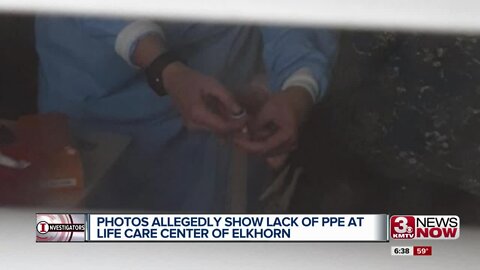 Photos allegedly show Life Care Center of Elkhorn staff not using PPE