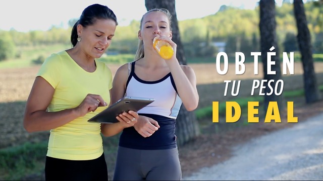 Obtén tu peso ideal.