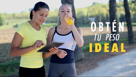 Obtén tu peso ideal.