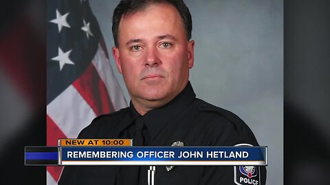 The Racine community remembers and honors fallen officer John Hetland