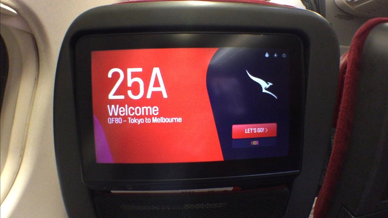 Qantas NEW A330 experience: QF80 Tokyo Narita to Melbourne (Economy class)