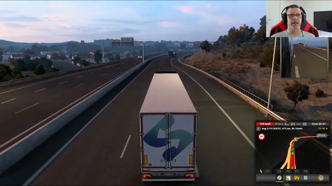 EURO TRUCK SIMULATOR 2 IBÉRIA DLC#16 FARO MADRID NO NOSSO CAMIÃO GRACHA 16T