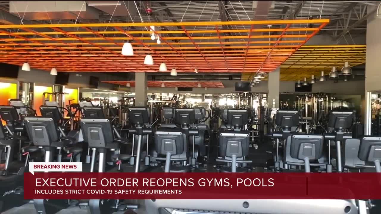 Whitmer signs order reopening gyms and pools; organized sports permitted with safety measures