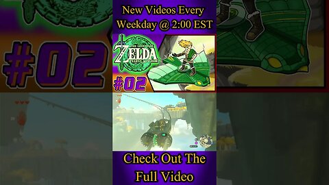 Legend Of Zelda Tears Of The Kingdom Part 2 Video Highlights #shorts