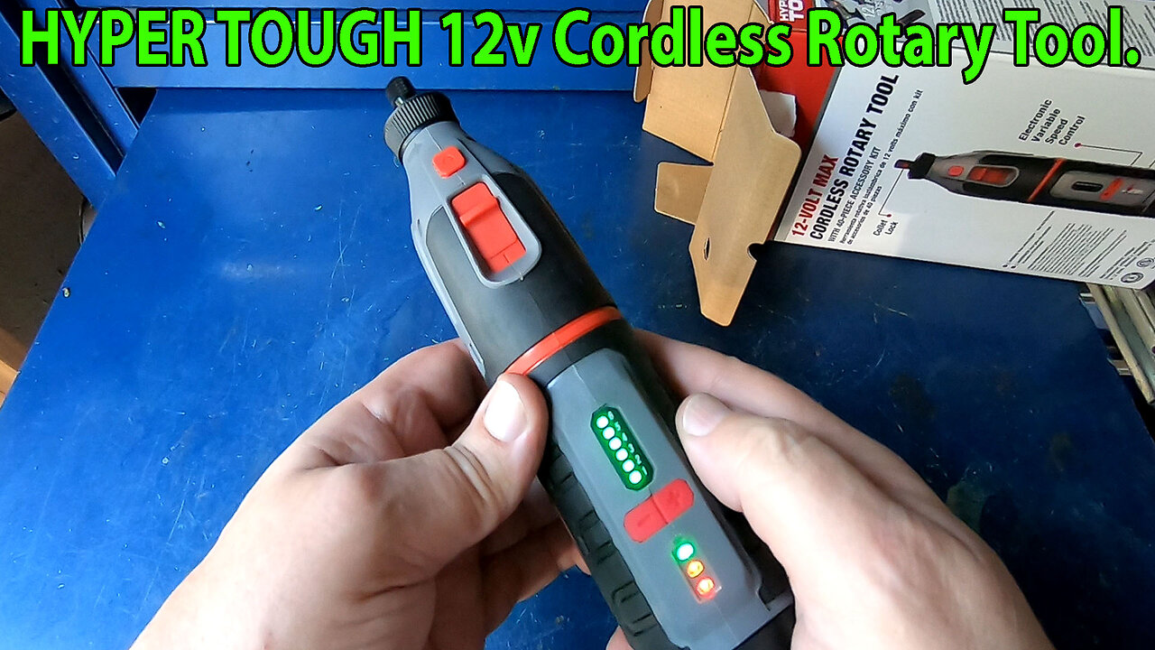 Review of the Hyper Tough 12V Max Cordless Rotary Tool.