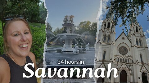 Savannah, Georgia: Out and Back in 24 hours