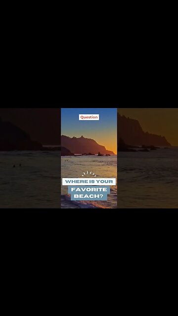 Question: Where is your favorite beach? 🤔Me: all of them!! #beach #ocean love