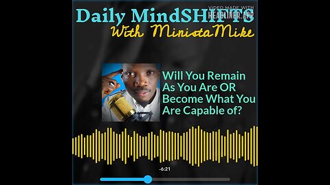 Daily MindSHIFTS Episode 251: