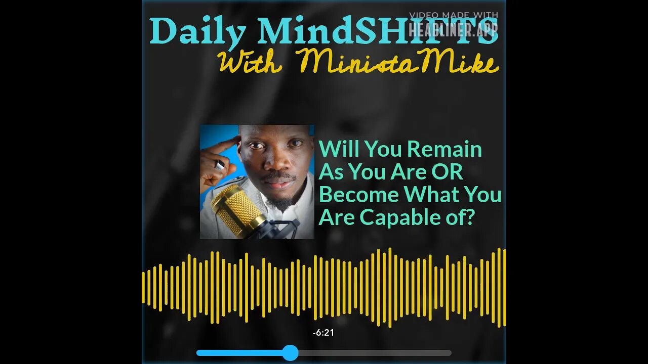 Daily MindSHIFTS Episode 251: